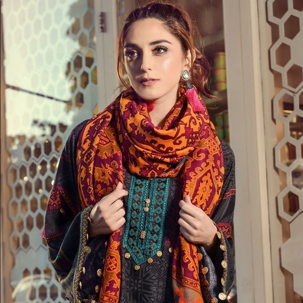 Pakistani brand Maria B stitched dress